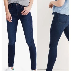 Madewell 10 inch highrise skinny jean